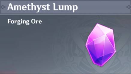 Amethyst Lump Genshin